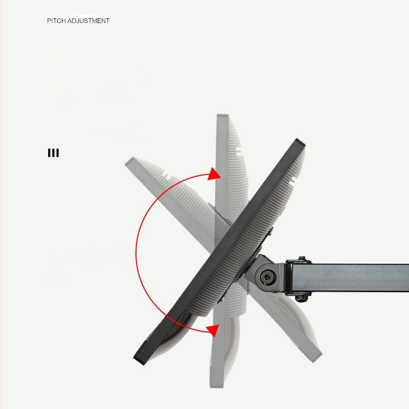 Gepu monitori aluse kätt saab tõsta ja pöörata, arvutiekraani alus, lauaarvuti, kõrgendatud kontor, universaalne