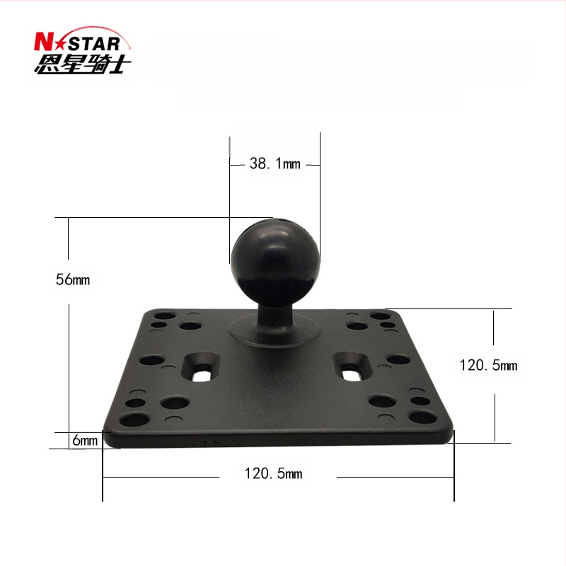 246U tarpvalstybinis NSTAR pramoninis planšetinio kompiuterio laikiklis, žemės ūkio technikos „Navigator“ tvirtinimo sėdynė, 1,5 colio rutulinė galvutė