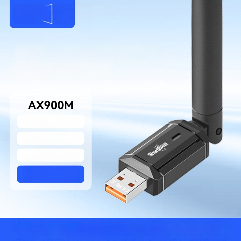 Placă de rețea wireless Flash 5G dual-band, fără unitate, 900M, WiFi6, computer desktop, receptor și transmițător WiFi wireless USB