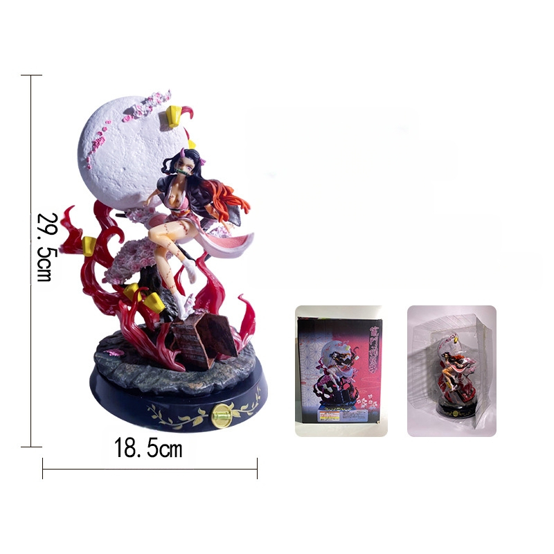 Démonölő: Kimetsu No Yaiba g K Rubik kocka Blizzard Stove Mizuka Beans szuper nagy figura modell szobor díszgyűjtemény