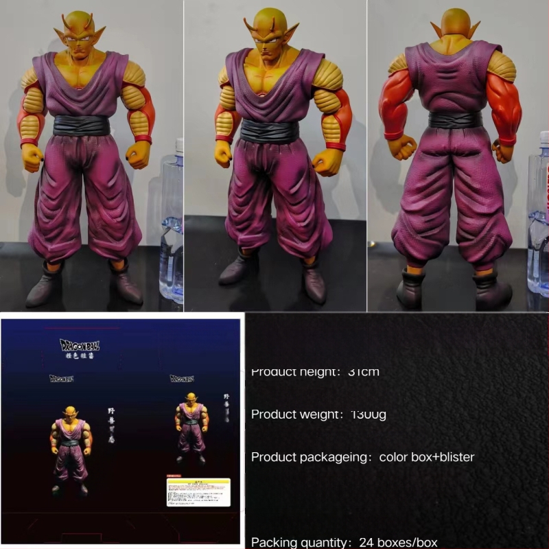 Anime GK Dragon Ball Szörnyeteg Forma Narancs Piccolo Bick Goku Gohan Vegeta Kézzel Készített Modell Díszek