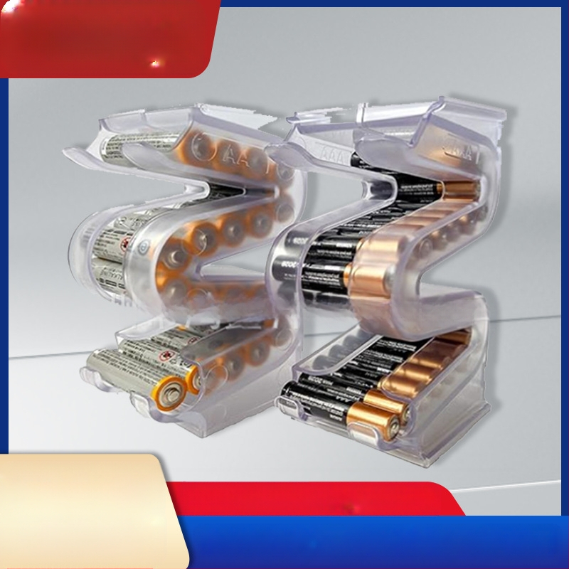 AAA patareide hoiukarp nr 7 patareide hoiuriiul AA ja AAA kombineeritud patareide jaoks patareide hoiukarp