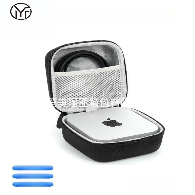 Sobib Apple Mac Mini M4 kosmeetikakotile, miniarvuti hostile, kaasaskantavale kaitseümbrisele, kõva kestaga Eva hoiukarbile