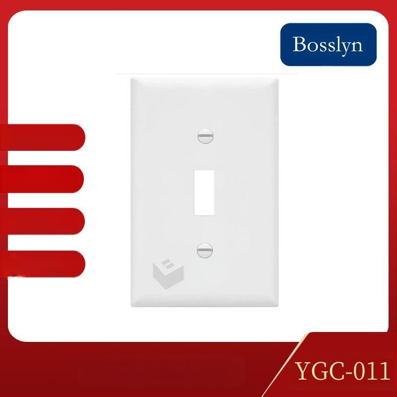 Tiekti JAV matuoklio vieno perjungimo jungiklio skydelį Amerikos sertifikavimo kompiuterio medžiagos sieninio maitinimo lizdo skydelį