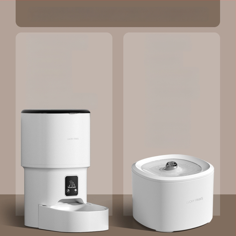 Lemmikloomade automaatne söötja kassi ajastus kvantitatiivne intelligentne kassitoitude koeratoitude puldiga WIFI Bluetooth-juhtimisega söötmismasin