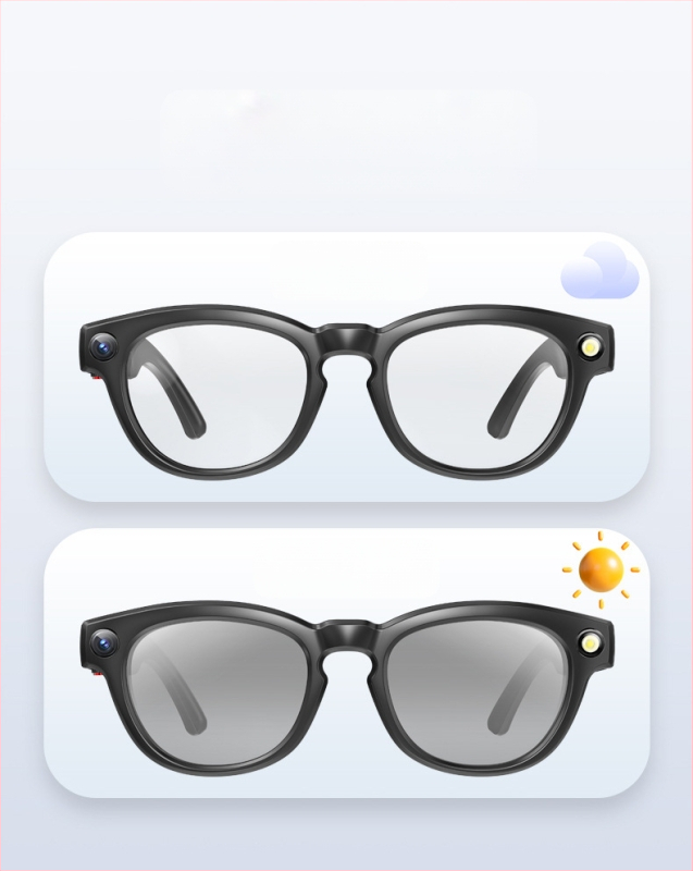 800W HD värinakindlad nutikakaamera video Bluetooth-prillid kaamera fotode tegemise tuvastamise tõlkeprillid