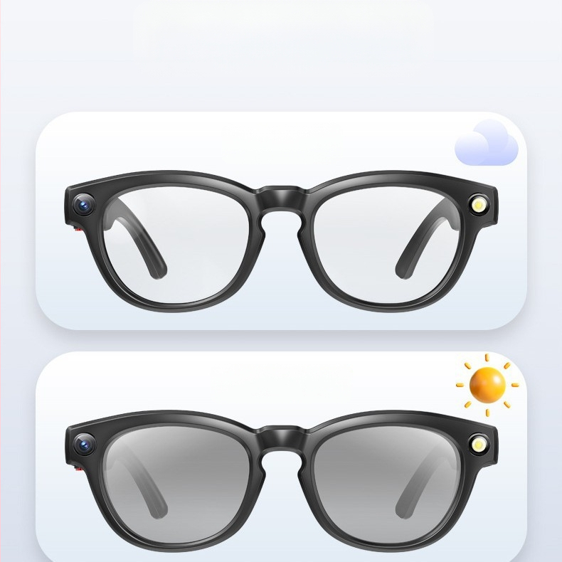 800W HD värinakindlad nutikakaamera video Bluetooth-prillid kaamera fotode tegemise tuvastamise tõlkeprillid