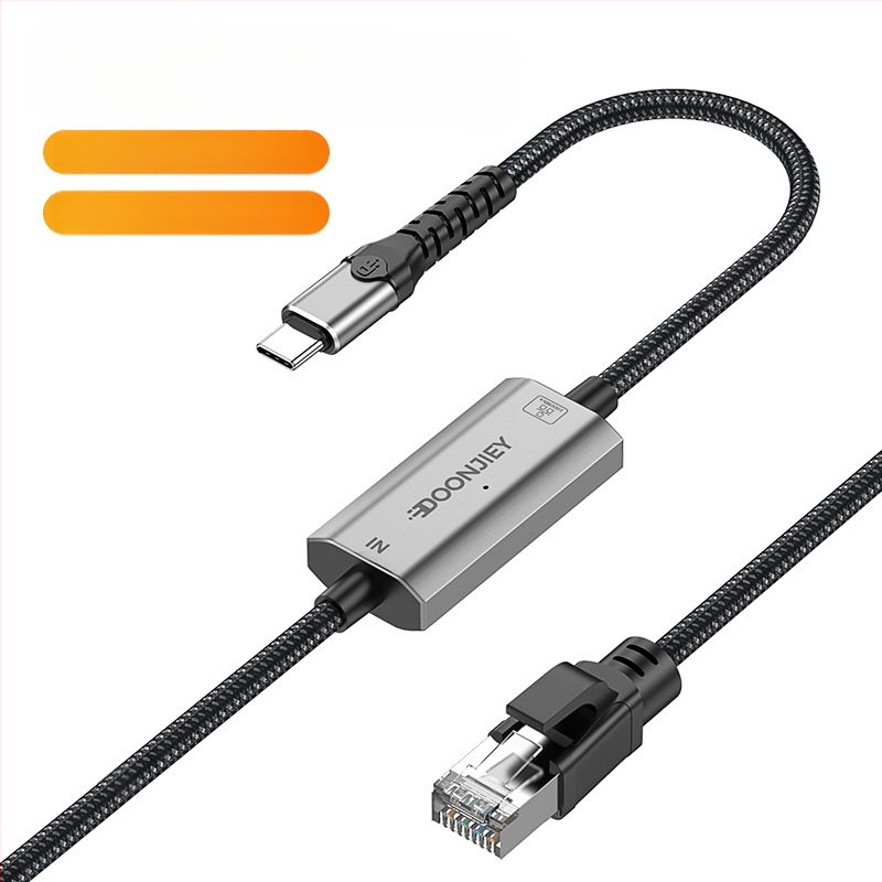 Topeltpeaga c/usb-RJ45 TYPEc mobiiltelefoni arvuti võrgupordiks rj45 Etherneti muundur gigabit