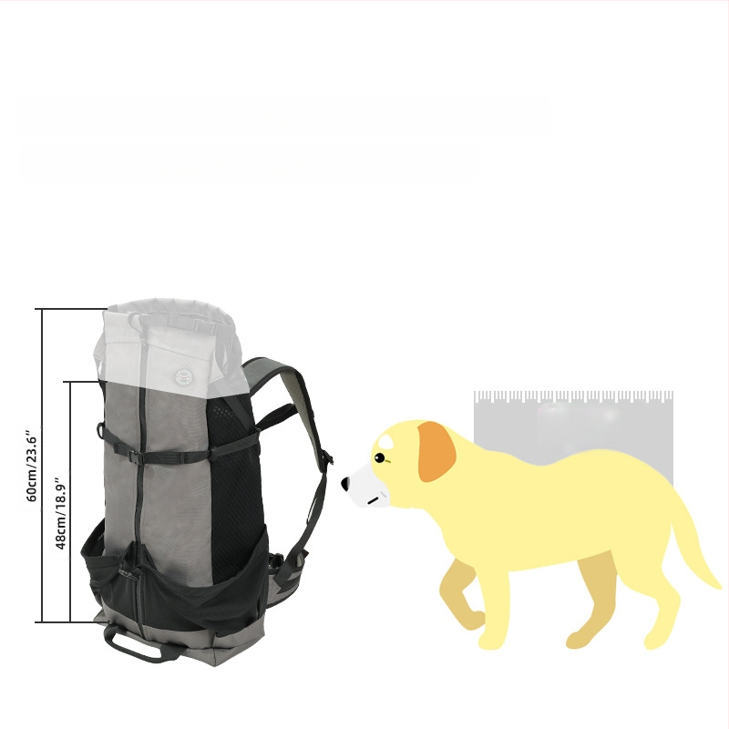 Multifunktsionaalne õues kasutamiseks mõeldud suurte koerte seljakott Kortsumisvastane suurte koerte seljakott jalutamiseks ja põgenemisvastane seljakott