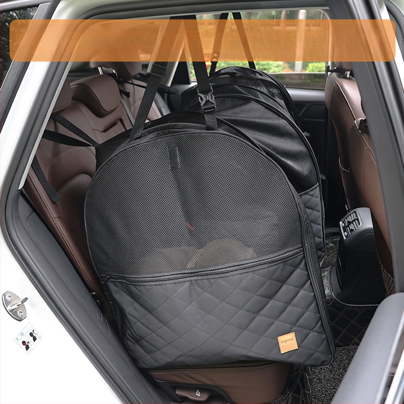 Podesivi kavez za kućne ljubimce za montažu u automobilu, srednji i veliki, tunelski kavez za pse, prijenosni kućni ljubimci, zaštita od prljavštine u automobilu, pribor za kućne ljubimce