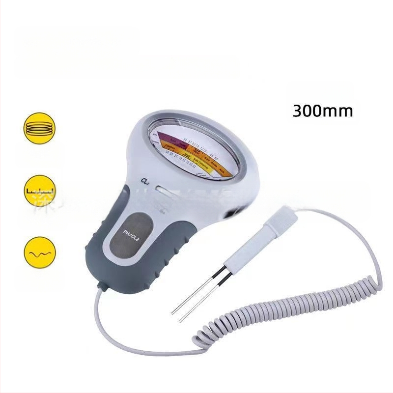 Pc102 detektora saunas peldbaseina ūdens kvalitātes analizatora testa pildspalva atlikušā hlora gāzes detektora atlikušā hlora testa pildspalva