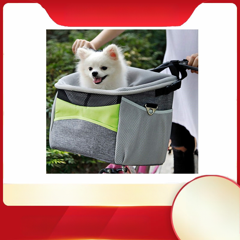 Kisállat kerékpár kék kisállat utazótáska kisállat utazó kézitáska kisállat válltáska