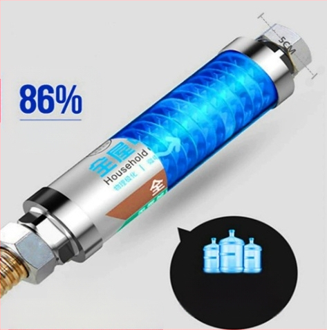 Viso namo centrinis vandens minkštiklis Vandens minkštiklis Vandens valytuvas Didelio srauto vandentiekio vandens išankstinis filtras skalei pašalinti