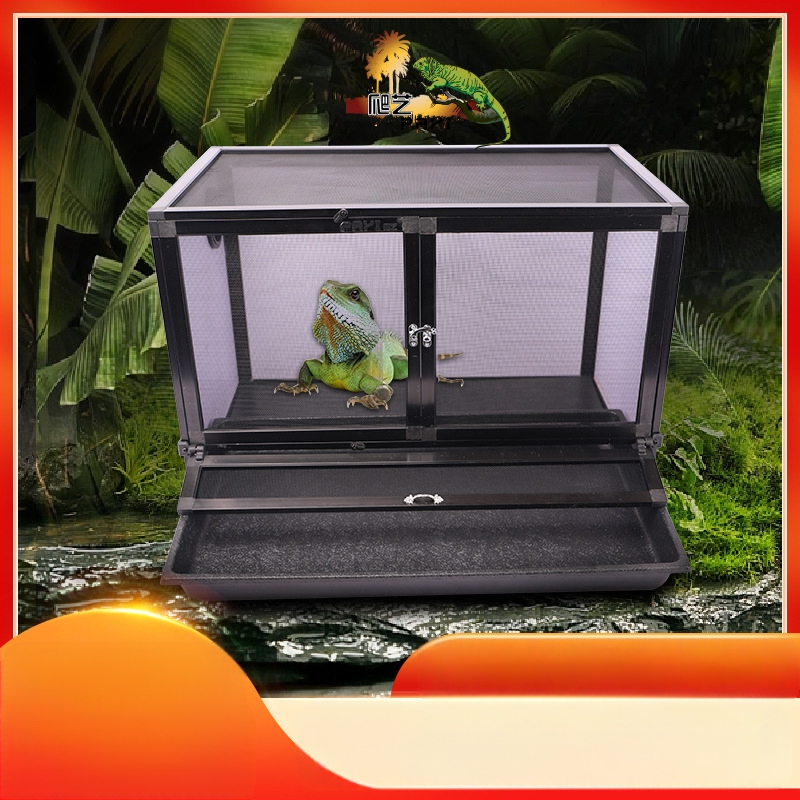 Mászóművészet PAYI vízszintes PVC mászó kisállat doboz háló ketrec gyík rutin csirke kaméleon kisállat etetődoboz kisállat etetése
