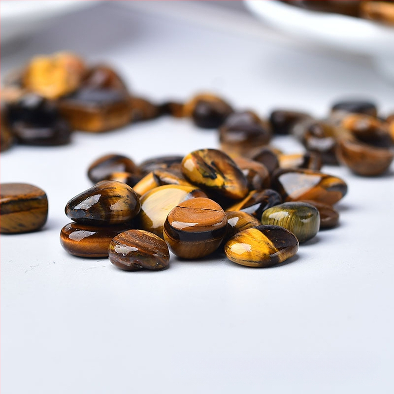 Looduslik tiigrisilmakivi kruusa akvaariumi sillutis dekoratiivkivi lillepott sillutis väike kivi kristallkruusa hulgimüük