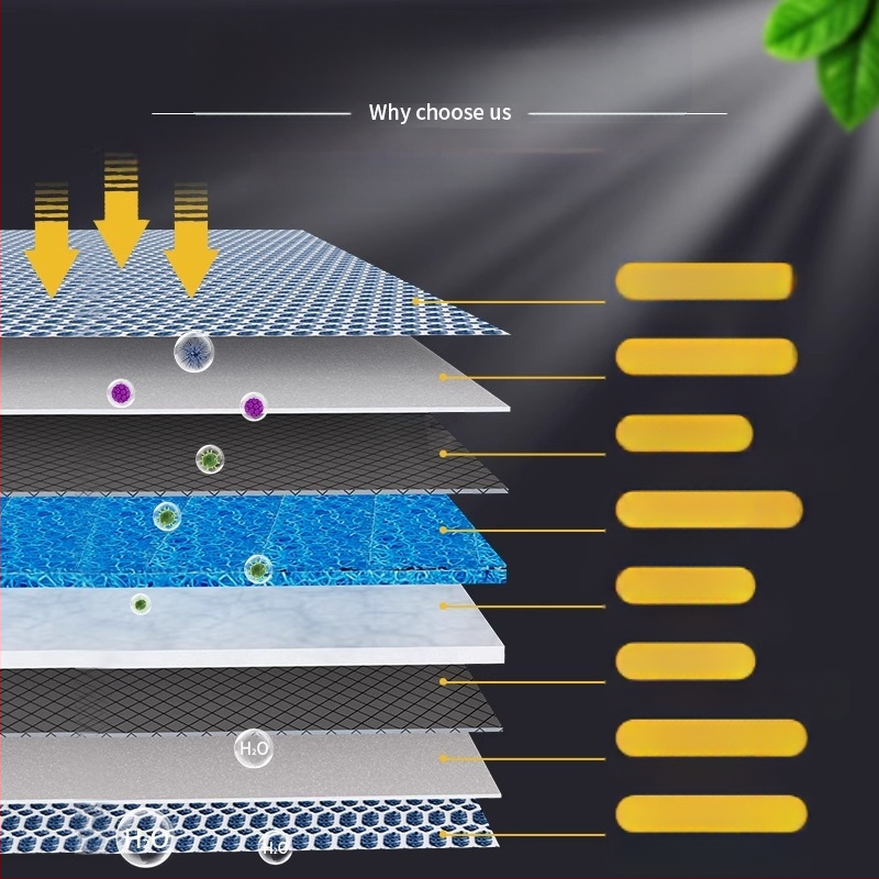 Akvaariumi filter puuvillast filtriga, kõrge läbilaskvusega, paksendatud biokeemiline puuvillane akvaariumifilter