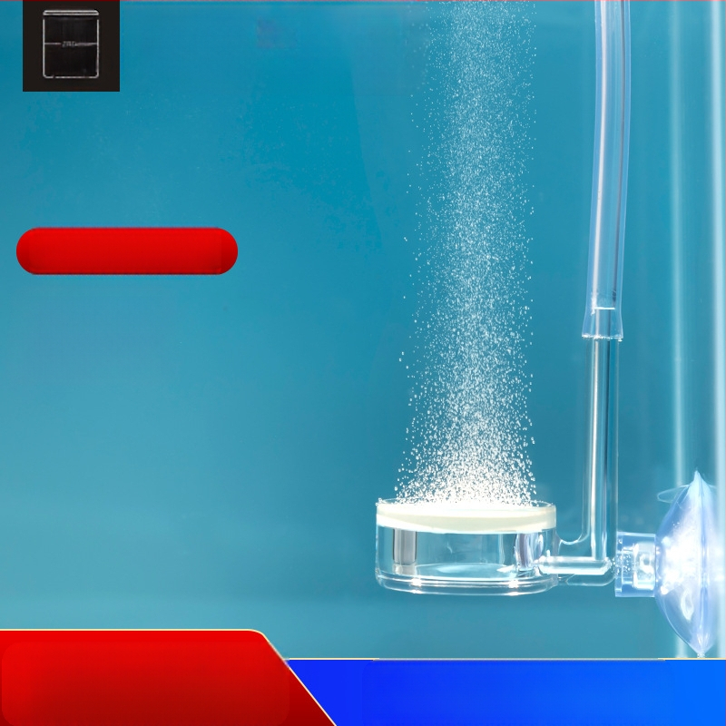 Zero vandens augalų žuvų bakas anglies dioksido skaidrus rafinavimo akrilinis CO2 difuzijos purkštuvas akvariumo reikmenys