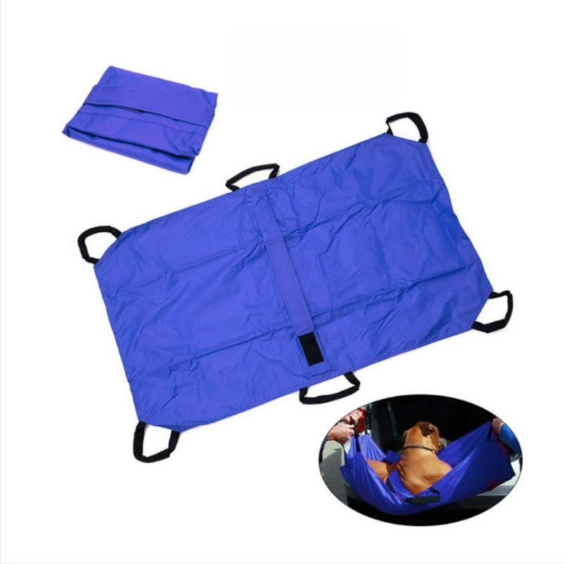 Elsősegélynyújtó hordágy kisállatoknak, határokon átnyúló, összecsukható macska- és kutyahátrány, mentőhordágy, állatsérülés-szállító fordítópad