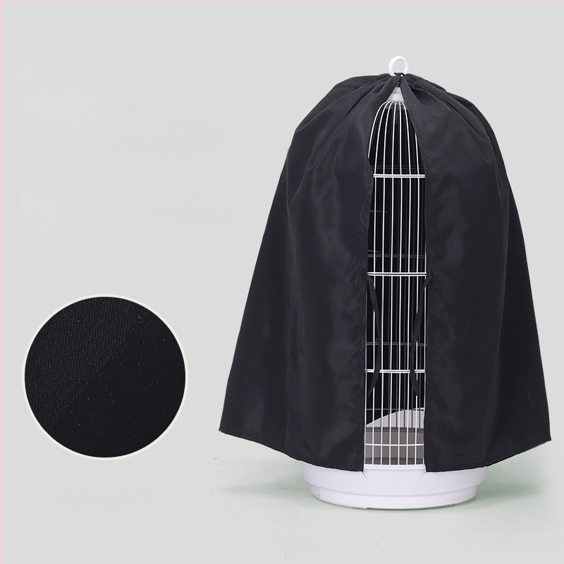 Weibi Xinqi kerek madárkalitka-takaró tigrisbőrből, nyolc testvérből készült kalitka-takaró, árnyékoló, meleg, vízálló, szélálló madárkalitka-kendő