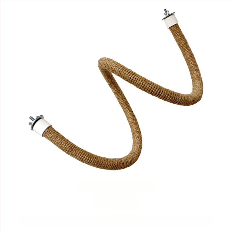 Spirális mászólétra állványrúd Hajlítható és deformálható papagájjáték kenderkötél madárállvány tigrisbőr xuanfeng bazsarózsa csiszolókarom rúd