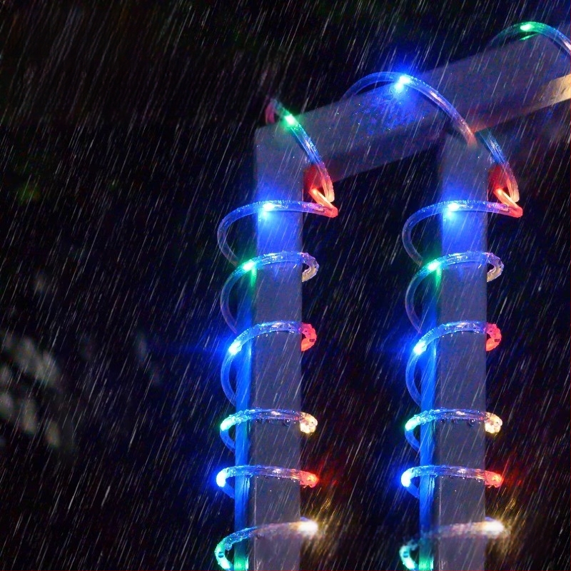 Led päikeseenergial töötav toruvalgusti välistingimustes kasutatav veekindel kipslill vasktraadist valgusnööriga sisehoovi LED-atmosfääri dekoratiivne valgusnöör