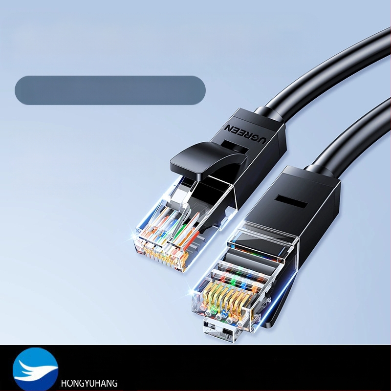 Καλώδιο δικτύου κατηγορίας 6 Gigabit οκτώ πυρήνων συνεστραμμένου ζεύγους Καλώδιο δικτύου υψηλής ποιότητας σύνδεσης υπολογιστή Nw102 Jumper