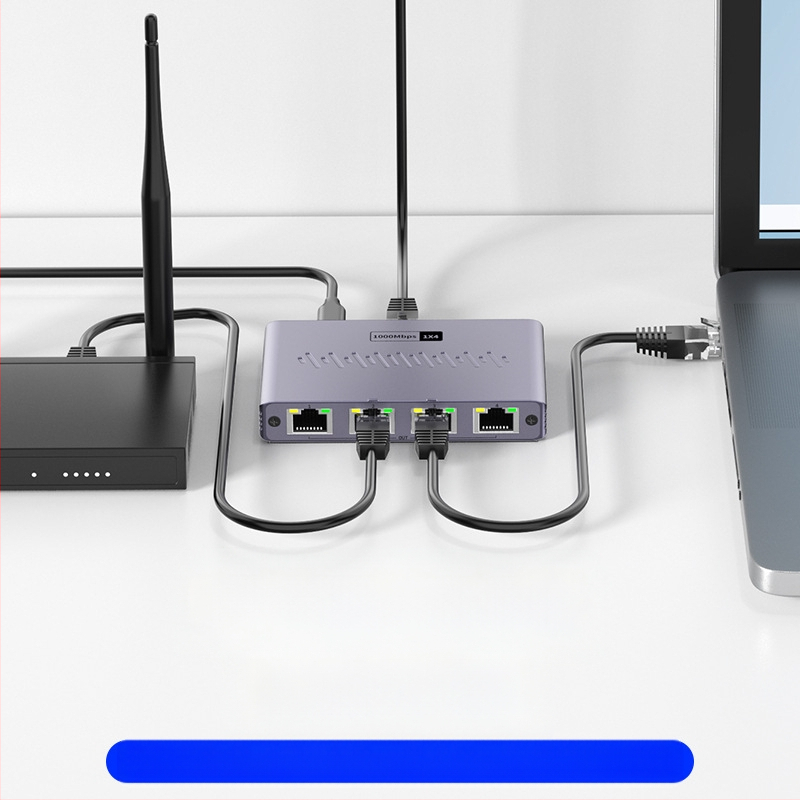 Gigabiti võrgukaabli jaotur, gigabiti võrgu jaotur, arvuti-TV ruuter