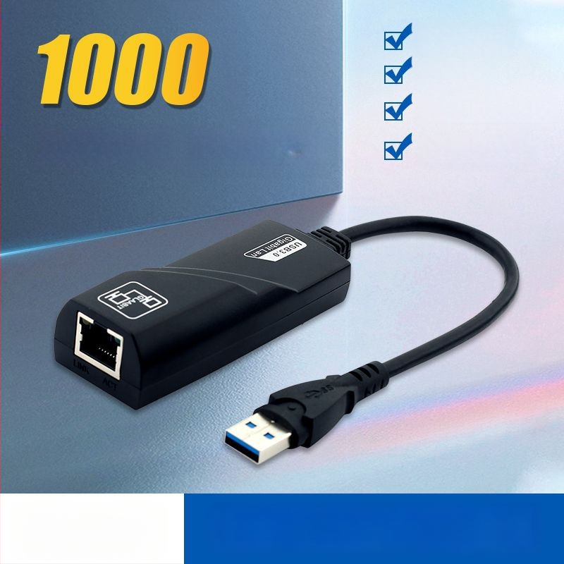 USB gigabitu tīkla karte bez draivera tīkla karte datora planšetdatora saskarnes pārveidotājam Typec uz Rj45 tīkla kabeļa saskarnei