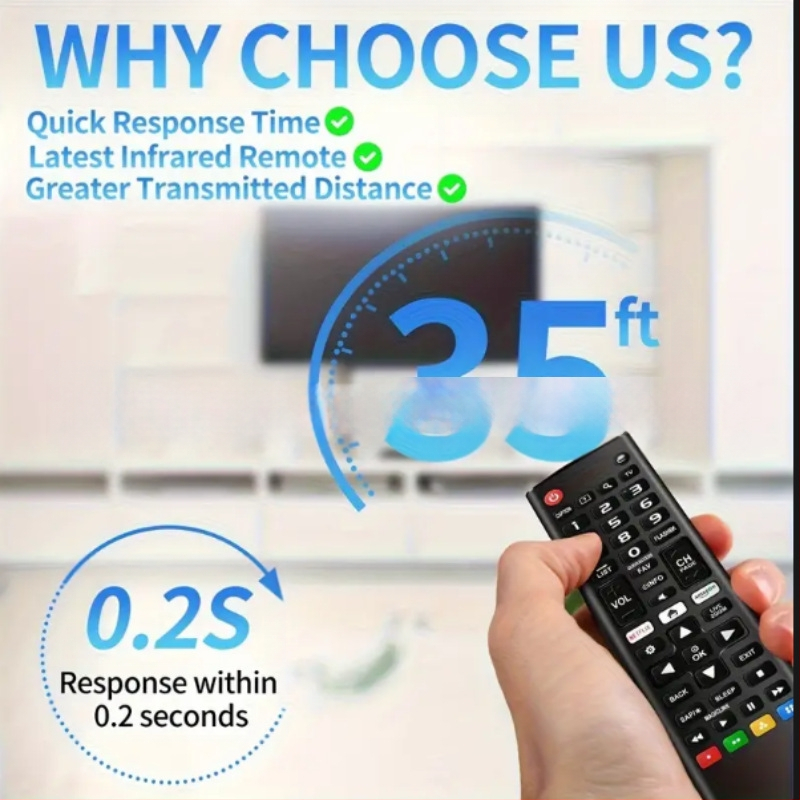 Potrivit pentru telecomandă LG TV universală, producători de telecomandă universală, en-gros, de dimensiuni mari, avantajos, fără setare