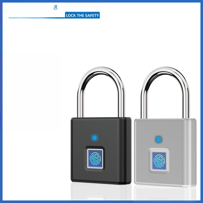 Inteliģentas pirkstu nospiedumu piekaramās atslēgas paaudze mājas pretaizdzīšanas noliktavas kopmītņu skapja elektroniska pirkstu nospiedumu maza atslēga