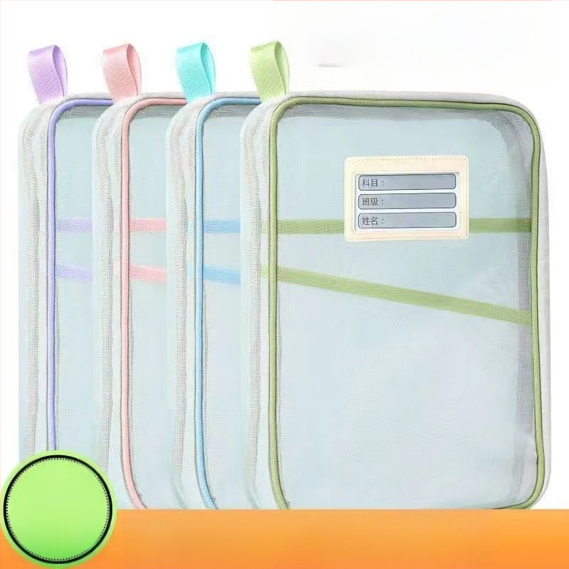 L-образна чанта за класификация на предмети, прозрачна чанта за документи с цип, голям отвор, преносима чанта за носене на книги, чанта за съхранение на хартия за преглед