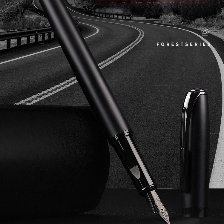 Töltőtoll ajándékdoboz készlet diákoknak, üzleti és irodai használatra, vékony hegyű, felnőtt kalligráfiai tintás toll, gravírozott tolltartó