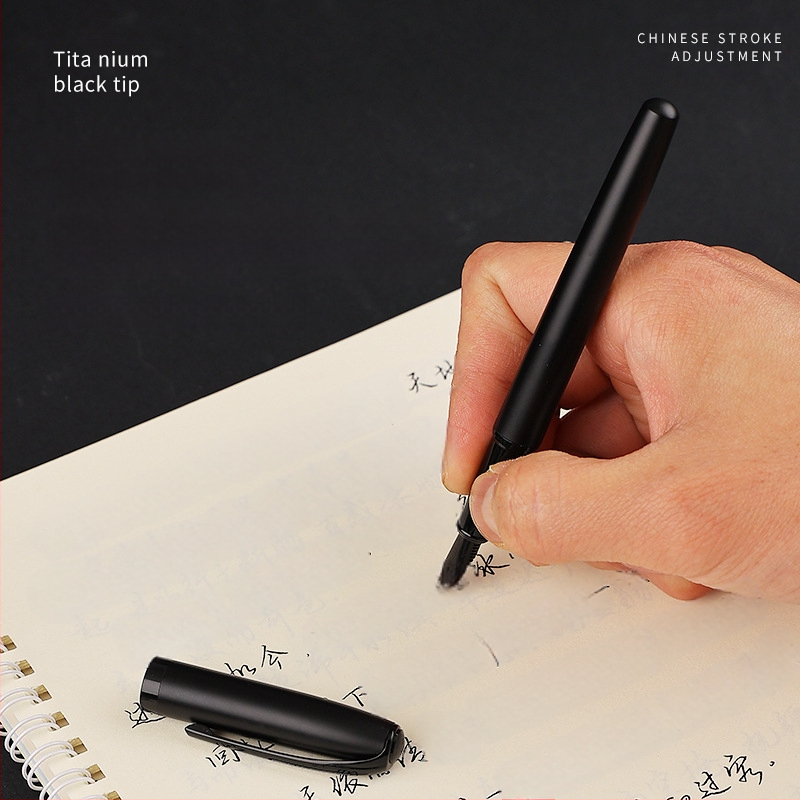 Töltőtoll ajándékdoboz készlet diákoknak, üzleti és irodai használatra, vékony hegyű, felnőtt kalligráfiai tintás toll, gravírozott tolltartó