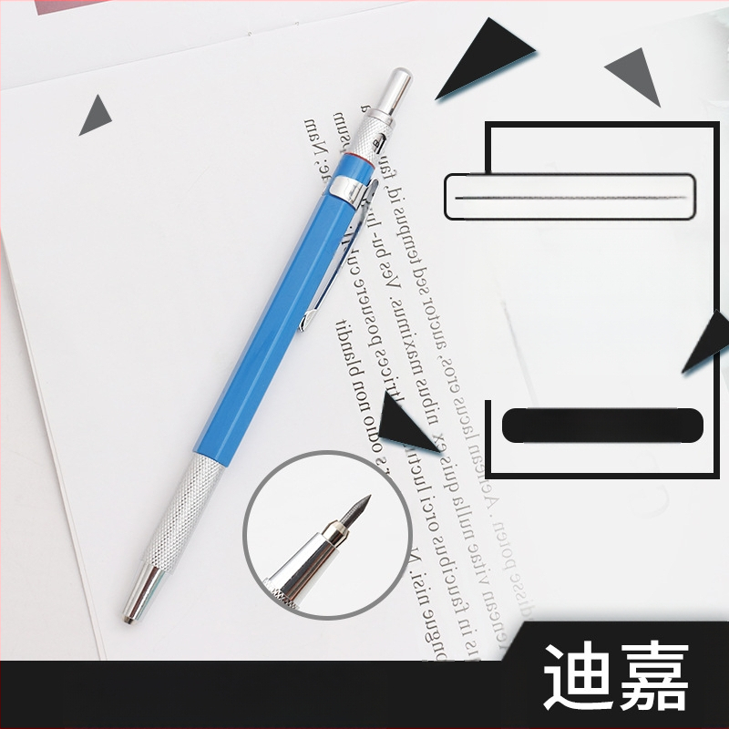 Gamintojai tiekia 2,0 mm kilnojamąjį pieštuką, nuolatinį šerdies avarijos automatinį rašiklį, komiksų linijos juodraščio piešimo automatinį pieštuką