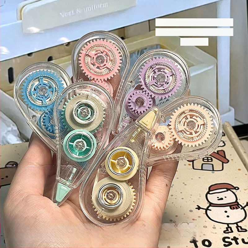 Mini basku korekcijas lentes uzvalks Augstas krāsas, vienmērīga, pārnēsājama, klusa korekcijas lente studentiem