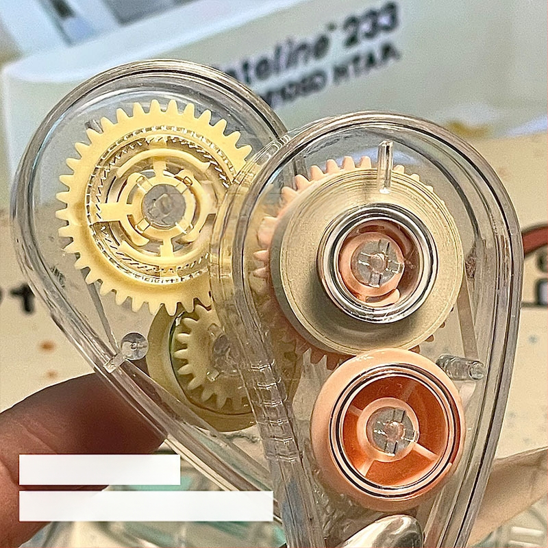 Mini basku korekcijas lentes uzvalks Augstas krāsas, vienmērīga, pārnēsājama, klusa korekcijas lente studentiem