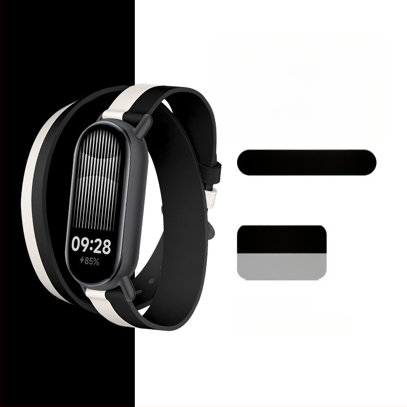 Mi Band 9 szíj bőr új Love Horse dupla gyűrűs bőr Mi Band 8/7 szíj hivatalos, ugyanaz