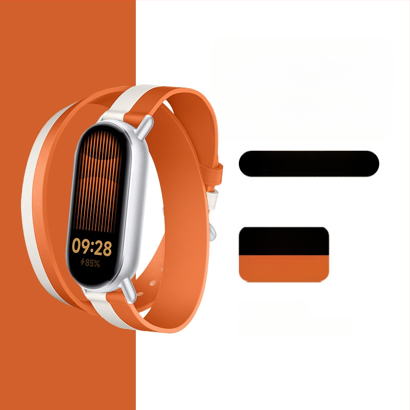 Mi Band 9 szíj bőr új Love Horse dupla gyűrűs bőr Mi Band 8/7 szíj hivatalos, ugyanaz