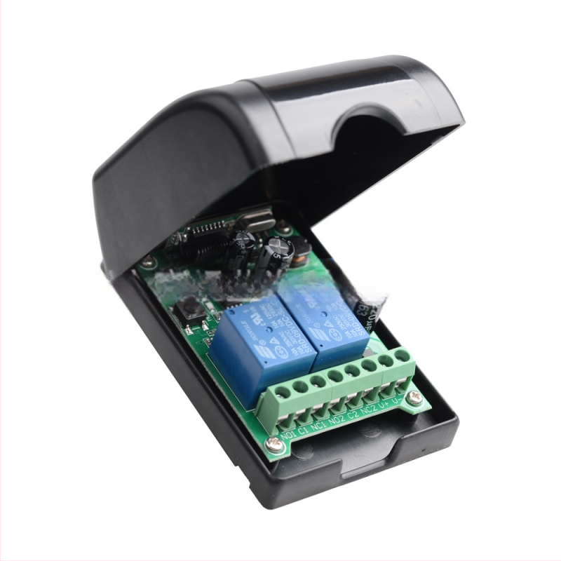 DC12V-48V 2-utas intelligens többfunkciós motorkapcsoló garázslámpákhoz autómódosításhoz RK02E fém