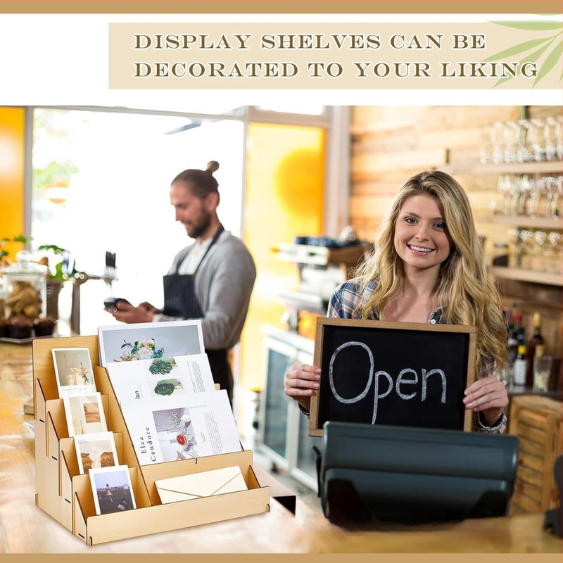 Piiriülene hulgimüük DIY puidust mobiiltelefonide hoiuriiul käsitsi hoiuriiuli mudeli tööriistariiuli töölaua korraldusriiul