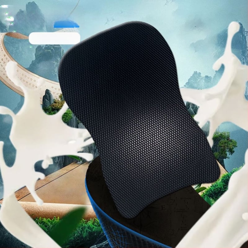 Ainult sekunditega 220G plahvatused puhas must pikendatud randmetugi randme hiirematt ergonoomiline randme kaldemassaaž