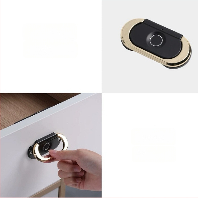 Tarpvalstybinė pirštų atspaudų stalčiaus spyna, metalinė paslėpta rankena, naktinio staliuko spyna, bylų spintelė, biuro baldų elektroninė spyna, pirštų atspaudų spyna