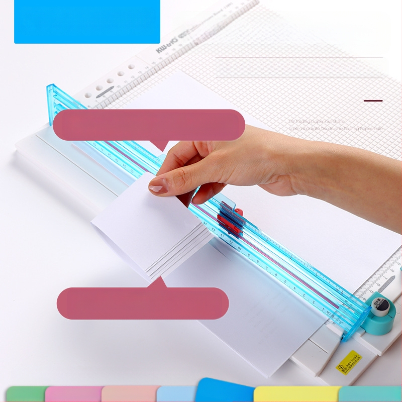 Var iegūt izcilu 13095 daudzfunkcionālu papīra griezēja instrumentu, tāfeles datu skrāpējumu nospiešanas locīšanas līniju 7-in-1 rokas konta griešanas papīru