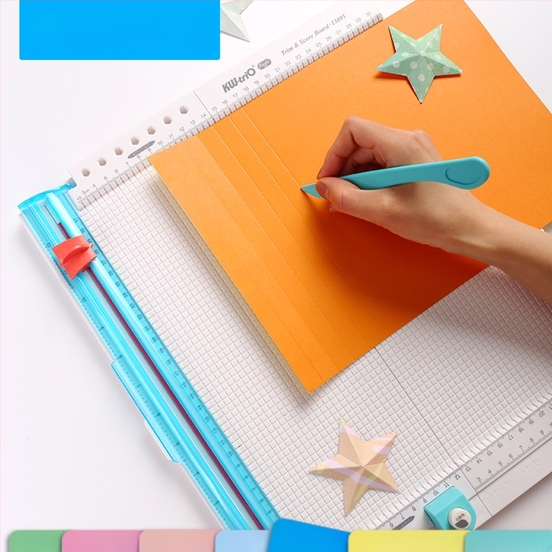 Var iegūt izcilu 13095 daudzfunkcionālu papīra griezēja instrumentu, tāfeles datu skrāpējumu nospiešanas locīšanas līniju 7-in-1 rokas konta griešanas papīru