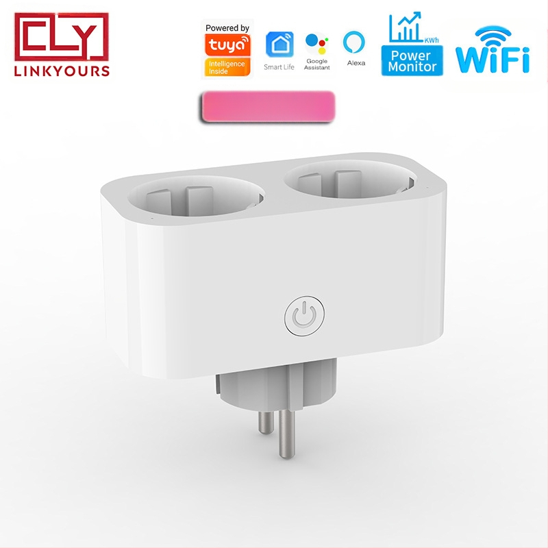 Lianduo Euroopa Saksa standard 16A mõõtmine Google Home Alaxa elekter nutikas konversioonipistikupesa wifi graffiti