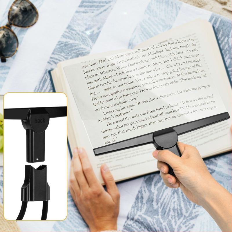 Specialus didinamasis stiklas be rankų vyresnio amžiaus žmonėms skaityti knygas ir laikraščius, skaidrus ir nedeformuotas, lengvas, didelės raiškos, ant kaklo kabantis didinamasis stiklas