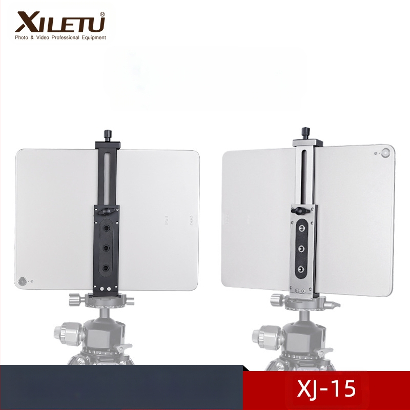 Xyloto XJ15 изцяло метална стойка за таблет, фотография, универсална настолна стойка за мобилен телефон, щипка за фиксиране на предавания на живо