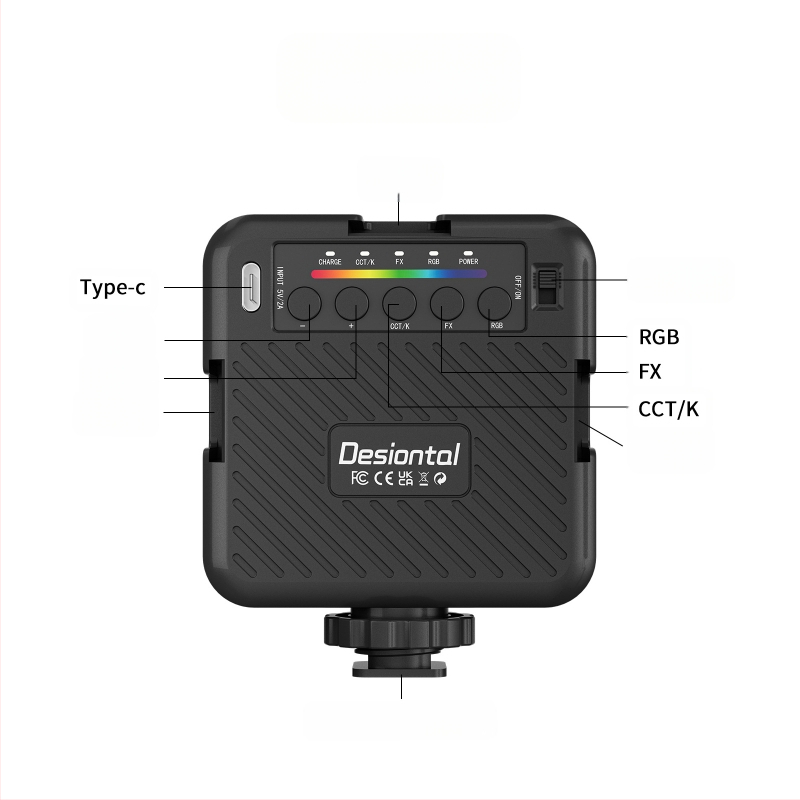 Ražotāji RGB mobilo tālruņu tiešraides aizpildīšanas gaismas pārnēsājamais aizpildīšanas gaismas galds, kas dzīvo ar tiešraides skaistumkopšanas gaismu