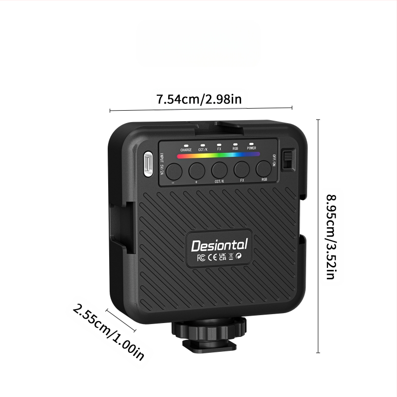 Ražotāji RGB mobilo tālruņu tiešraides aizpildīšanas gaismas pārnēsājamais aizpildīšanas gaismas galds, kas dzīvo ar tiešraides skaistumkopšanas gaismu