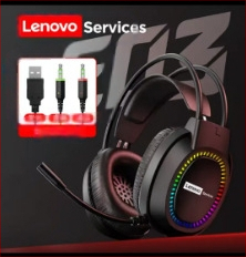 Lenovo E03Services Számítógépes Headset Headset USB Asztali Számítógép Notebook Csirke Internet Kávézó E-Sport Játék